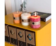 Candle Family Sėkmės žvakė 'Geltona'