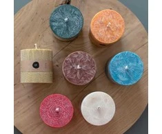 Candle Family Sėkmės žvakė 'Ruda'