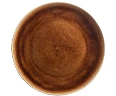 Costa Nova Akmens masės salotų/desertinė lėkštė Riviera, ⌀ 21 cm - Ruda