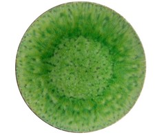 Costa Nova Akmens masės serviravimo lėkštė Riviera, ⌀ 31 cm - Žalia