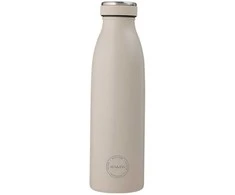 CREAM AYA&amp;IDA Nerūdijančio plieno gertuvė 'Kreminis rusvai gelsvas' - 500 ml
