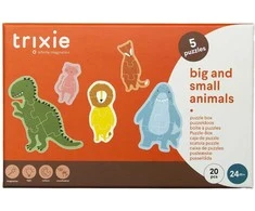 Dėlionė Trixie Dėlionių rinkinys 'Dideli ir maži gyvūnai' 5 vnt.