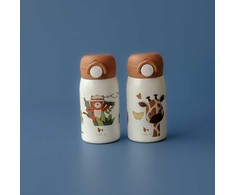 Fabelab Vaikiškas termosas-gertuvė 'Žirafa' 320 ml