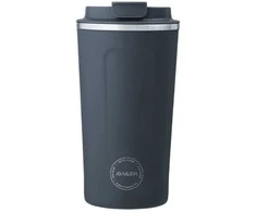 Blue AYA&amp;IDA Nerūdijančio plieno kelioninis puodelis 'Navy Mėlyna' - 500 ml