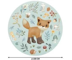Little Dutch Apvalus sienos lipdukas 'Forest Wonders'