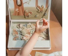 Dėlionė Little Dutch Magnetinė žaidimų lenta 'Forest Friends'