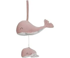 Little Dutch Muzikinė dėžutė banginis ´Ocean Rožinė´