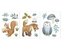 Little Dutch Sienos lipdukai 'Forest Friends'