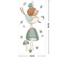 Little Dutch Sienos lipdukas 'Forest Friends' (didelis)