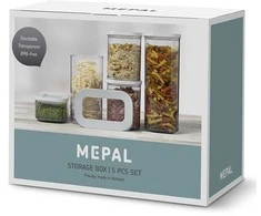 Rosti Mepal Mepal 5 modulinių maisto laikymo dėžučių rinkinys