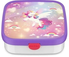 Rosti Mepal Mepal Didelė vaikiška priešpiečių dėžutė 'Unicorn Glow'