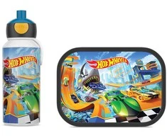 Mepal Gertuvė ir pietų dėžutė rinkinys vaikams 'Hot Wheels'