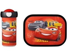 Mepal Puodelis ir pietų dėžutė rinkinys vaikams ‘Ratai’ Cars