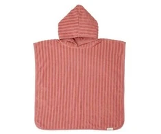 Pink Little Dutch Paplūdimio pončas ´Jacquard Terry Rožinė Blush´