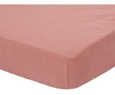 Pink Little Dutch Priglundanti paklodė vaikams 'Pure Rožinė Blush'