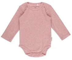 Pink Little Dutch Smėlinukas ilgomis rankovėmis ´Rožinė Melange´ - 62/68