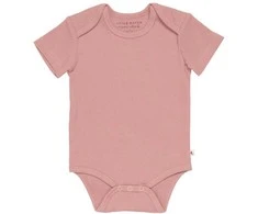 Pink Little Dutch Smėlinukas trumpomis rankovėmis ´Pure Rožinė Blush´ - 74/80