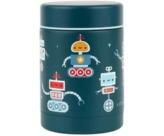 Termo indelis maistui iš nerūdijančio plieno vaikams ‘Robotai‘