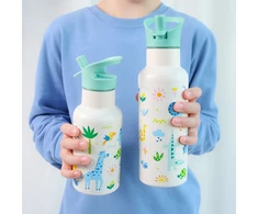Vaikiška gertuvė iš nerūdijančio plieno 'Džiunglės' - 350 ml