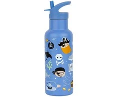 A Little Lovely Vaikiška gertuvė iš nerūdijančio plieno 'Piratai' - 500 ml