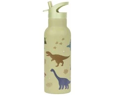 A Little Lovely Vaikiška gertuvė iš nerūdijančio plieno ‘Dinozaurai’ - 500 ml