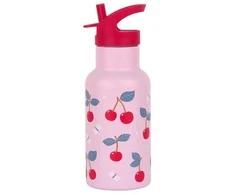 A Little Lovely Vaikiška gertuvė iš nerūdijančio plieno 'Vyšnios' - 350 ml