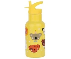 A Little Lovely Vaikiška gertuvė iš nerūdijančio plieno 'Gyvūnai' - 350 ml