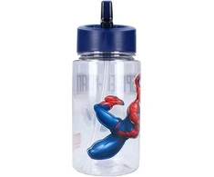 Vadobag Vaikiška gertuvė su šiaudeliu Spider-Man Let's Eat!