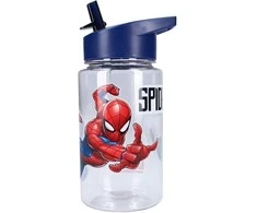 Vadobag Vaikiška gertuvė su šiaudeliu Spider-Man Let's Eat!