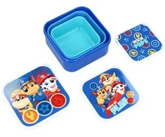 Vaikiškų priešpiečių dėžučių rinkinys 'Šunyčiai patruliai' PAW Patrol Fresh Bites 3vnt