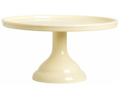 Allc Tortinė ant kojelės, vanilinė 23,5cm