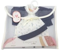 Arias lėlės kūdikio rūbeliai, 42 cm
