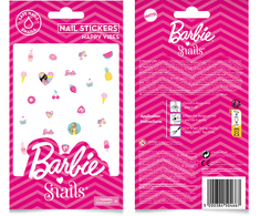 Barbie Snails nagų lipdukai, Happy Vibes