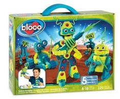 Konstruktorius iš minkštų dalių Robotai