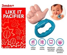 Brain Builders 5 pirštukų žindukas „Super“ 3 mėn+
