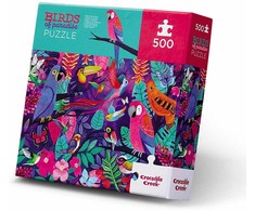 Crocodile Creek Dėlionė Rojaus paukščiai, 500 detalių