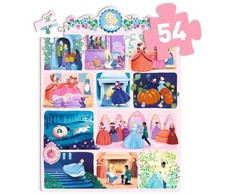 Djeco Dėlionė - Istorija - Pelenė (54 detalių)