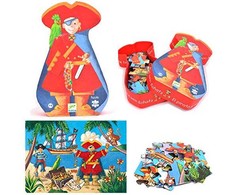 Djeco Dėlionė Piratas, 36 dalių