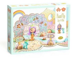Djeco Tinyly - Milžiniška dėlionė su figūrėles - Lili ir Polas (33 det.)