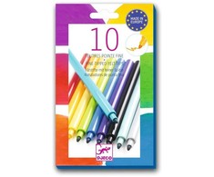 Djeco Flomasteriai - Vaivorykštė (10 vnt.)