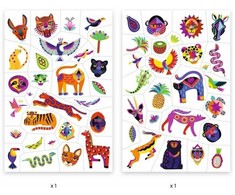 Djeco Tatuiruotės - Laukinis grožis (50+ tatuiruočių) ( DJ09609 )