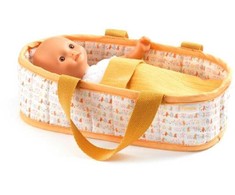 Djeco Mini Pomea - Lėlė su krepšeliu - Saša