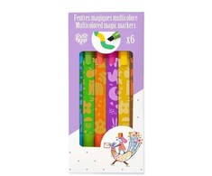 Djeco Maginiai įvairiaspalviai žymekliai (6 vnt.)