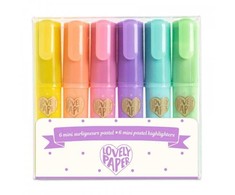 Djeco Mini žymekliai - Pastelinės spalvos (6 vnt.) ( DD03754 )