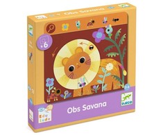 Djeco Mokomasis žaidimas - Eduludo - Savanos stebėjimas