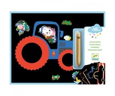Djeco Nutrinamos kortelės – Mokymasis apie transporto priemones ( DJ00040 )