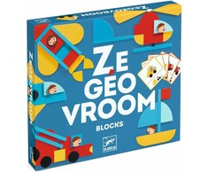 Djeco Paveikslėlių konstruktorius - Ze Geo Vroum ( DJ06436 )