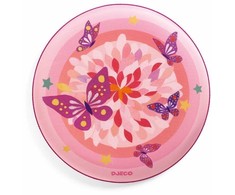Djeco Skraidantis diskas - Rožiniai drugeliai (20 cm)