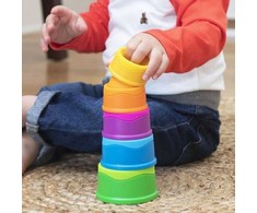 Fat Brain Toys Sensorinis žaislas ,,Dimpl Stack"