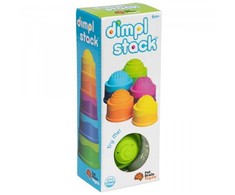 Fat Brain Toys Sensorinis žaislas ,,Dimpl Stack"